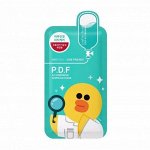 Противовоспалительная маска для лица P.D.F. A.C Mediheal Line Friends