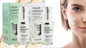Тональная основа Tailaimei Professional Foundation Color Changing