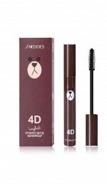 Водостойкая Тушь для ресниц 4D SHEDOES (мишка)