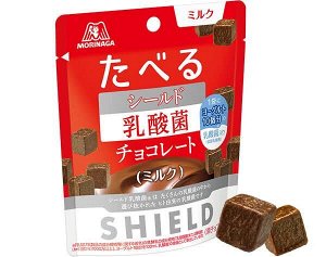 Противовирусные шоколадные конфеты с кисломолочными бактериями Morinaga ,50g