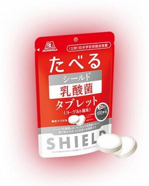 Противовирусные конфеты Morinaga SHIELD с кисломолочными бактериями ,33g