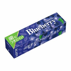 Жевательная резинка Blueberry голубика "Лотте" 20,1г 1/300 Япония