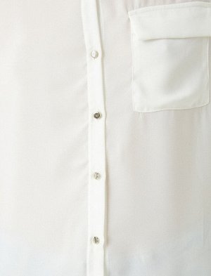 рубашка Материал: %100 Полиэстер Параметры модели: рост: 181 cm, грудь: 83, талия: 60, бедра: 90 Надет размер: 36