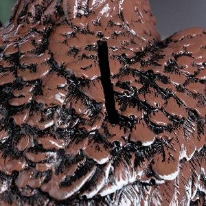 Копилка "Сокол", коричневая, 31 см, микс