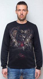 Свитшоты Steampunk Skeleton (Светится в темноте и ультрафиолете)