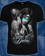 Футболки мужские Secret of Dreams (Светится в темноте и ультрафиолете)
