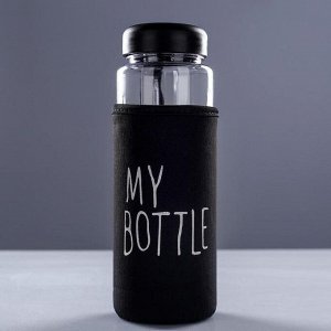 Бутылка для воды "My bottle", 500 мл, 19.5 х 6 см, микс