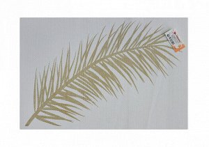 Салфетка сервировочная "Feather" 45х30см, цв. белый HK-PVCWP-23463D ВЭД