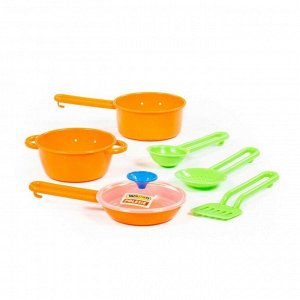 Набор детской посуды «Поварёнок» №1, 6 элементов