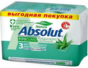 Мыло Absolut NATURE FitoGuard Алоэ 4*75 гр.