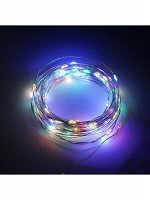 Электрогирлянда нить 50 лампочек L=5 м LED цвет мульти HS-24-5