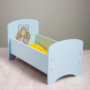 Кроватка для кукол до 32 см «Кудряшка» серия «Бусинки»