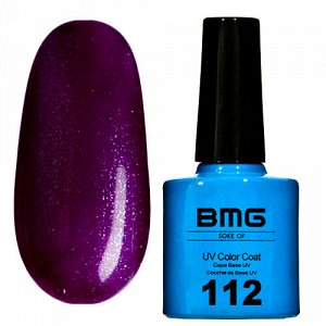 Гель-лак BMG 112 – Насыщенно фиолетовый с малиновым шимером