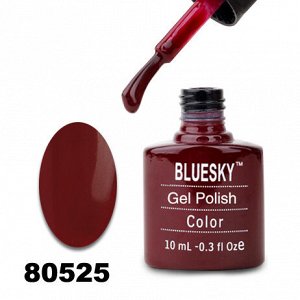 Гель лак Bluesky 80525-Красный бордо,плотный