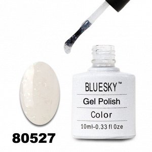 Гель лак Bluesky 80527-Прозрачный с крупными блестками разного цвета