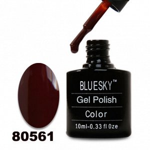 Гель лак Bluesky 80561-Темно-вишневый