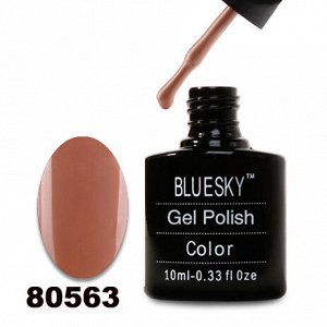 Гель лак Bluesky 80563-Светло-коричневый