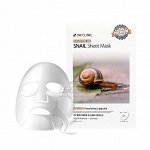 Тканевая маска с улиточным муцином 3W Clinic Essential Up Snail Sheet Mask