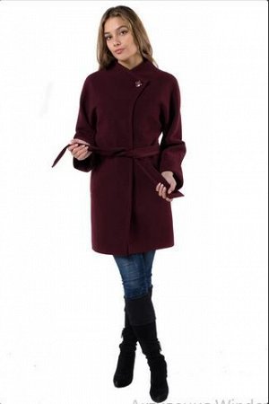 Пальто женское демисезонное (пояс) Кашемир