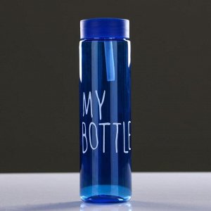 Бутылка для воды, 400 мл, микс, 5.5х20.2 см