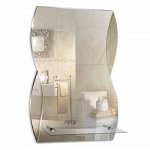 Зеркало MIXLINE &quot;Домино&quot; 395*600 с полкой (525470)
