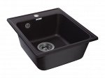 Мойка GranFest QUARZ GF-Z17 1-чаш. 420*480, черный