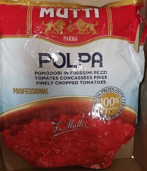 Мелконарезанные томаты ""Мутти"" пакет