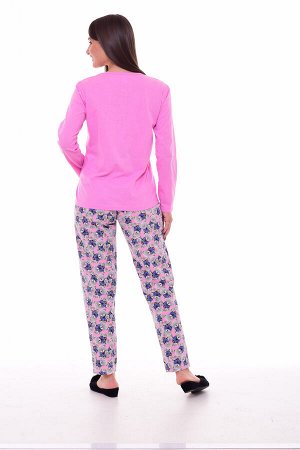 Пижама женская 1-195 (розовый)