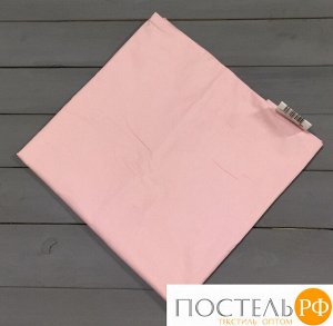 Н-С-4060-РОЗ розовая наволочка ткань сатин 2шт.-40х60