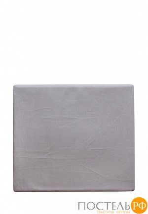 Простыня прямая (SB), сатин, р-р: 240 x 280см, цвет: серый