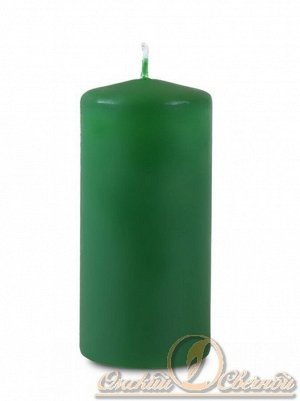 Свеча пеньковая 50 х 115 цвет темно-зеленый