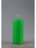 Свеча пеньковая 5 х11,5 см цвет зеленый