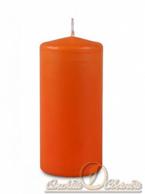 Свеча пеньковая 50 х 115 цвет оранжевый