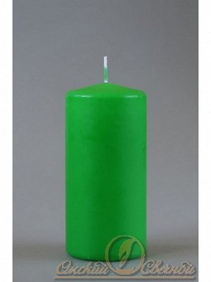 Свеча пеньковая 60 х 125 цвет зеленый
