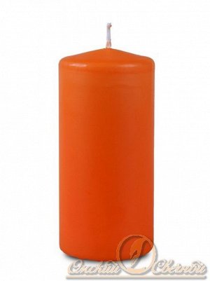 Свеча пеньковая 60 х 125 цвет оранжевый
