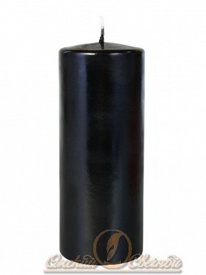 Свеча пеньковая 70 х 170 цвет черный