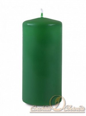 Свеча пеньковая 70 х 170 цвет темно-зеленый