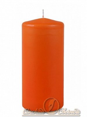 Свеча пеньковая 70 х 170 цвет оранжевый
