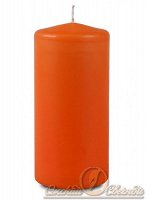 Свеча пеньковая 80 х 200 цвет оранжевый