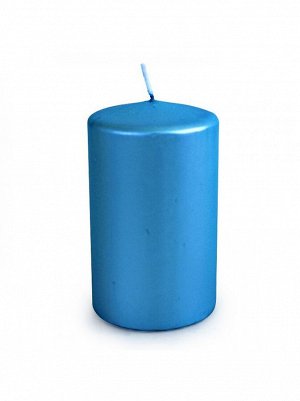 Свеча пеньковая 60 х 100 голубой блеск