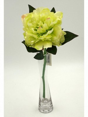 Пион зеленый 30 см цветок искусственный