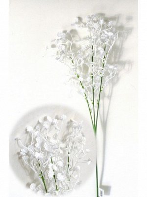 Гипсофила цветок искусств.белый;зеленый