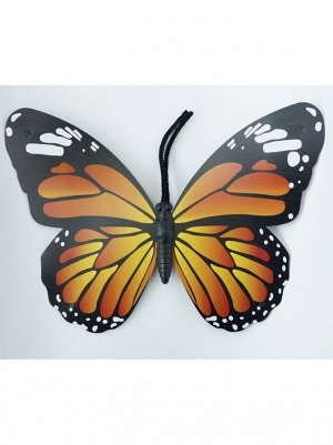 Бабочка на магните 30 х 35 см бумага пластик