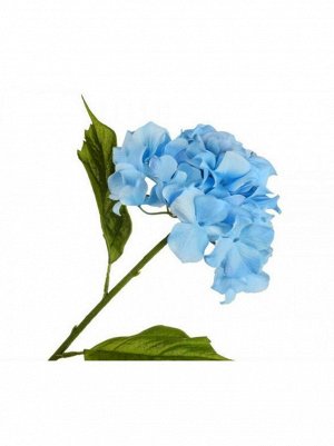 Цветок искусственный 48 см Гортензия цвет Голубой WK13388