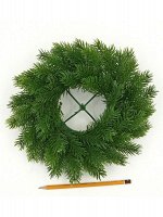 Венок еловый малый d=15 см HS 38-1