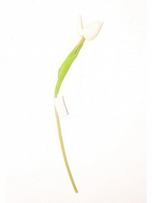 Тюльпан цветок 33 см силикон цвет микс