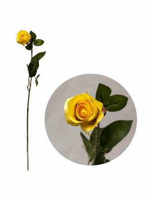 Роза искусственная высота 60 см