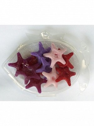 Морские звезды-2 парафиновые декоративные набор 10 шт