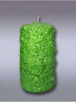 Пенек Снежный зеленый свеча