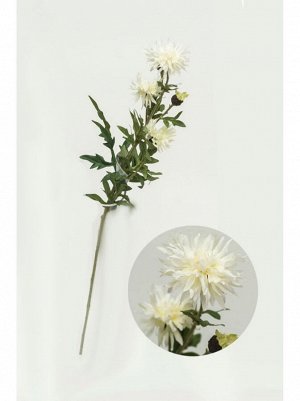 Василек 61см; цветок искусственный цв.Белый